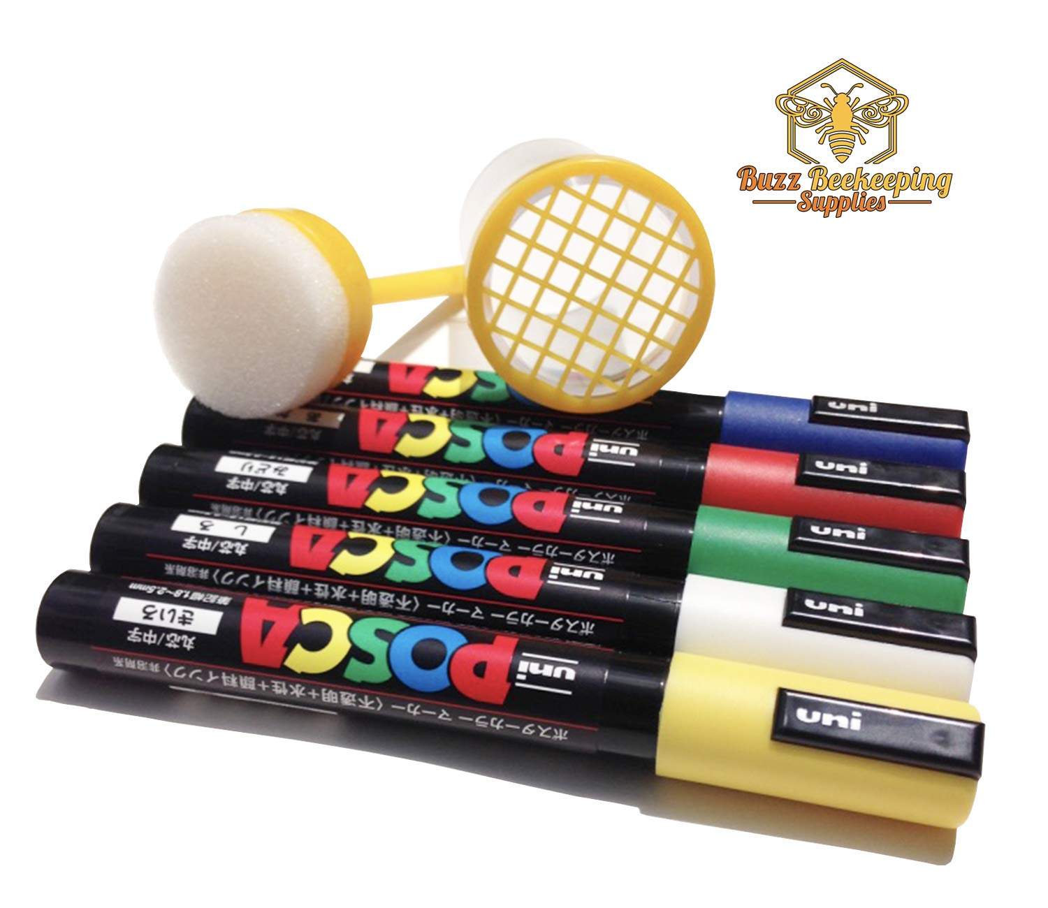 Uni Posca White Posca Water Based, Non Toxic Paint Pen Marker For Marking  Queen Bees Safely With A White Dot