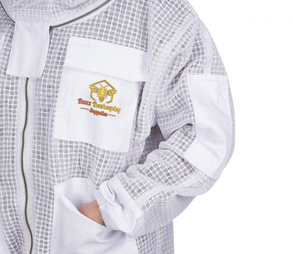Humble Bee Ventilated Beekeeping Jacket With Round Veil - Premium Beekeeper Protection