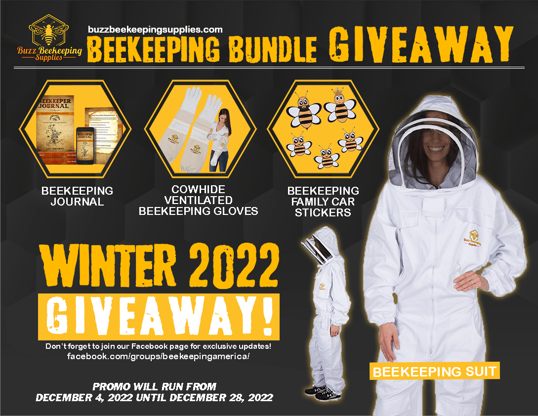 2022 december beekeeping giveaway