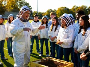 school apiary